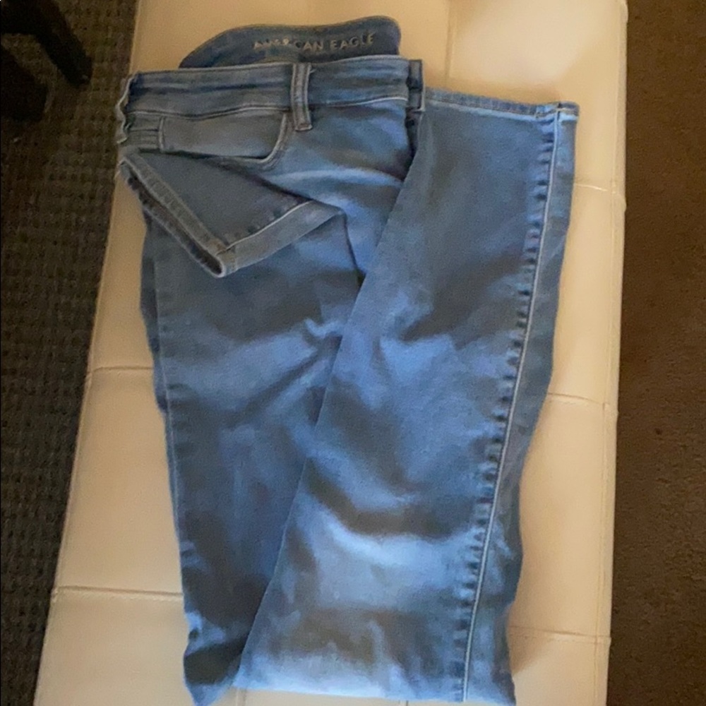 American Eagle super stretch long jean’s